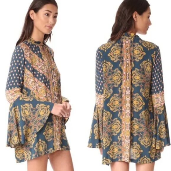 FREE PEOPLE MAGICAL MYSTERY TUNIC - Picture 1 of 15